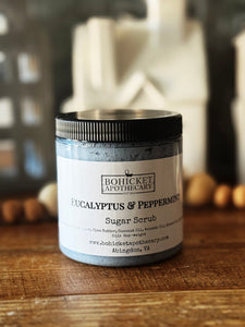 Peppermint & Eucalyptus Sugar Scrub